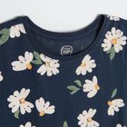 Cool Club, Rochie cu maneca scurta pentru fete, bleumarin
