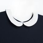 Cool Club, Rochie cu maneca scurta pentru fete, bleumarin, cu guler
