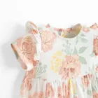Cool Club, Rochie cu maneca scurta pentru fete, ecru