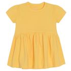 Cool Club, Rochie cu maneca scurta pentru fete, galben, roz, set, 2 buc.