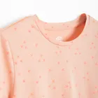 Cool Club, Rochie cu maneca scurta pentru fete, portocaliu