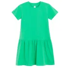 Cool Club, Rochie cu maneca scurta pentru fete, verde