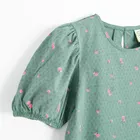 Cool Club, Rochie cu maneca scurta pentru fete, verde