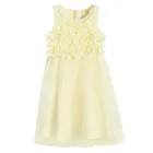 Cool Club, Rochie fara maneci pentru fete, galben