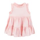 Cool Club, Rochie fara maneci pentru fete, roz, verde-menta, set 2 buc..