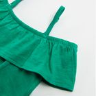 Cool Club, Rochie verde in stil spaniol cu bretele