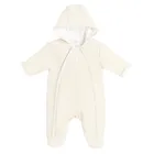 Cool Club, Salopeta de tranzitie cu gluga pentru bebelusi, reiata, bej