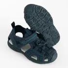 Cool Club, Sandale pentru baieti, albastru, brant din piele