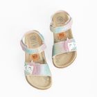 Cool Club, Sandale pentru fete, brant din piele, mix