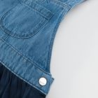 Cool Club, Sarafan de blugi pentru fete, denim, tulle