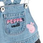 Cool Club, Sarafan, denim, imprimeu Peppa Pig