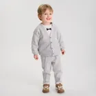 Cool Club, Set pentru baieti, Bluza, cu nasturi, Tricou, Pantaloni trening, mix