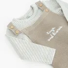 Cool Club, Set pentru baieti, Body cu maneca lunga, Salopeta, mix