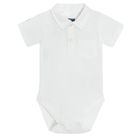 Cool Club, Set pentru baieti, Body cu maneca scurta, Pantaloni scurti, alb-albastru