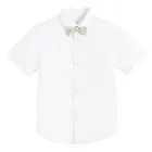 Cool Club, Set pentru baieti, Camasa cu maneca scurta, Pantaloni din textil, Bretele, mix