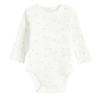 Cool Club, Set pentru baieti, Salopeta cu botosei velur, Body cu maneca lunga, din tricot striat, mix