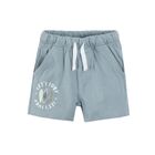 Cool Club, Set pentru baieti, Tricou, Pantaloni scurti, mix de culori, in dungi, imprimeu Let's surf