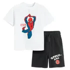 Cool Club, Set pentru baieti, Tricou, Pantaloni scurti, mix, imprimeu Spider-Man