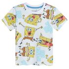 Cool Club, Set pentru baieti, Tricou, Pantaloni scurti, mix, imprimeu SpongeBob