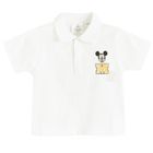 Cool Club, Set pentru baieti, Tricou polo cu maneca scurta, Pantaloni scurti, alb, imprimeu Mickey Mouse
