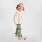 Cool Club, Set pentru fete, Bluza cu maneca lunga, Colanti din tricot striat, mix