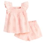 Cool Club, Set pentru fete, Bluza fara maneci, Pantaloni scurti, roz