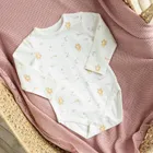 Cool Club, Set pentru fete, Body cu maneca lunga, Salopeta fara botosei, mix, imprimeu Winnie the Pooh