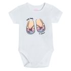 Cool Club, Set pentru fete, Body cu maneca scurta, Pantaloni scurti, alb-albastru