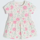 Cool Club, Set pentru fete, Body-rochie cu maneca scurta, Bolero, Bentita, ecru, violet