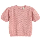 Cool Club, Set pentru fete, din tricot, Bluza cu maneca lunga, Pantaloni, roz