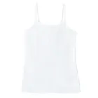 Cool Club, Set pentru fete, Maiou, Chilotei, din tricot striat, alb