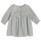 Cool Club, Set pentru fete, Rochie cu maneca lunga pentru fete, Dresuri, gri, ecru