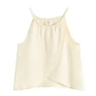 Cool Club, Set pentru fete, Top, Pantaloni din textil, wide, bej