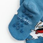 Cool Club, Sosete antiderapante pentru baieti, albastru, Imprimeu Moomins