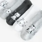 Cool Club, Sosete pentru fete, talpici, mix, set, 5 buc.