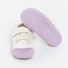 Cool Club, Tenisi pentru fete, bej-mov, imprimeu unicorn, talpa Barefoot