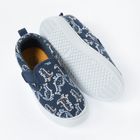 Cool Club, Tenisi tip slip on pentru baieti, bleumarin, imprimeu dinozauri