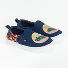 Cool Club, Tenisi tip slip on pentru baieti, bleumarin, imprimeu Hot Wheels