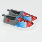 Cool Club, Tenisi tip slip on pentru baieti, gri, imprimeu Spider-Man