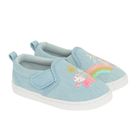 Cool Club, Tenisi tip slip on pentru fete, albastru, imprimeu Peppa Pig