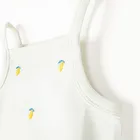 Cool Club, Top pentru fete, din tricot striat, alb