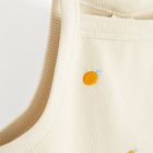 Cool Club, Top pentru fete, din tricot striat, bej