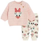 Cool Club, Trening pentru fete, roz-ecru, imprimeu Disney