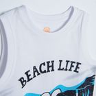 Cool Club, Tricou fara maneci pentru baieti, alb