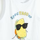 Cool Club, Tricou fara maneci pentru baieti, alb