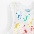 Cool Club, Tricou fara maneci pentru baieti, alb, imprimeu Bluey