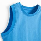 Cool Club, Tricou fara maneci pentru baieti, albastru