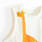Cool Club, Tricou fara maneci pentru baieti, relaxed, alb