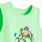 Cool Club, Tricou fara maneci pentru baieti, verde, imprimeu Toy Story