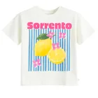Cool Club, Tricou lejer pentru fete, alb